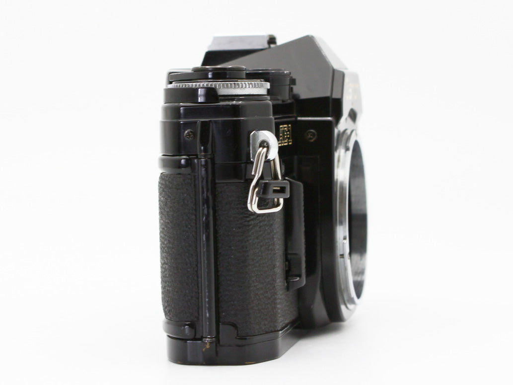 Canon AE-1 SLR Film Camera Black New FD 35-70mm f/4 Zoom Lens from JAPAN【Exc+3】