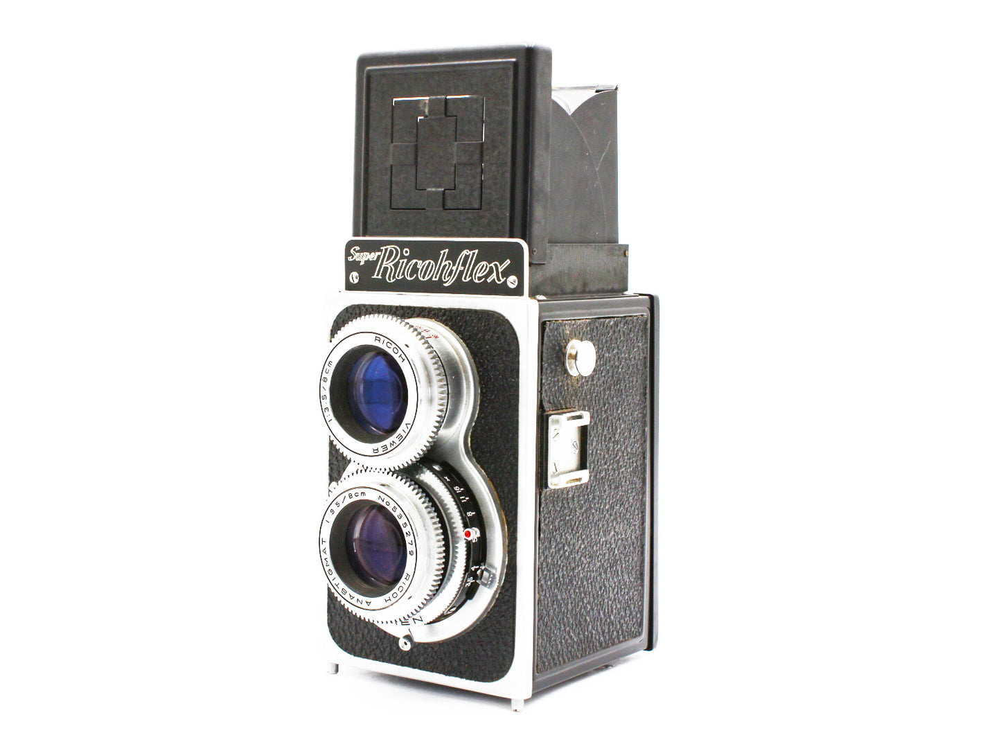 Ricoh Super Ricohflex TLR Camera Anastigmat 80mm f/3.5 Lens from JAPAN【VeryGood】