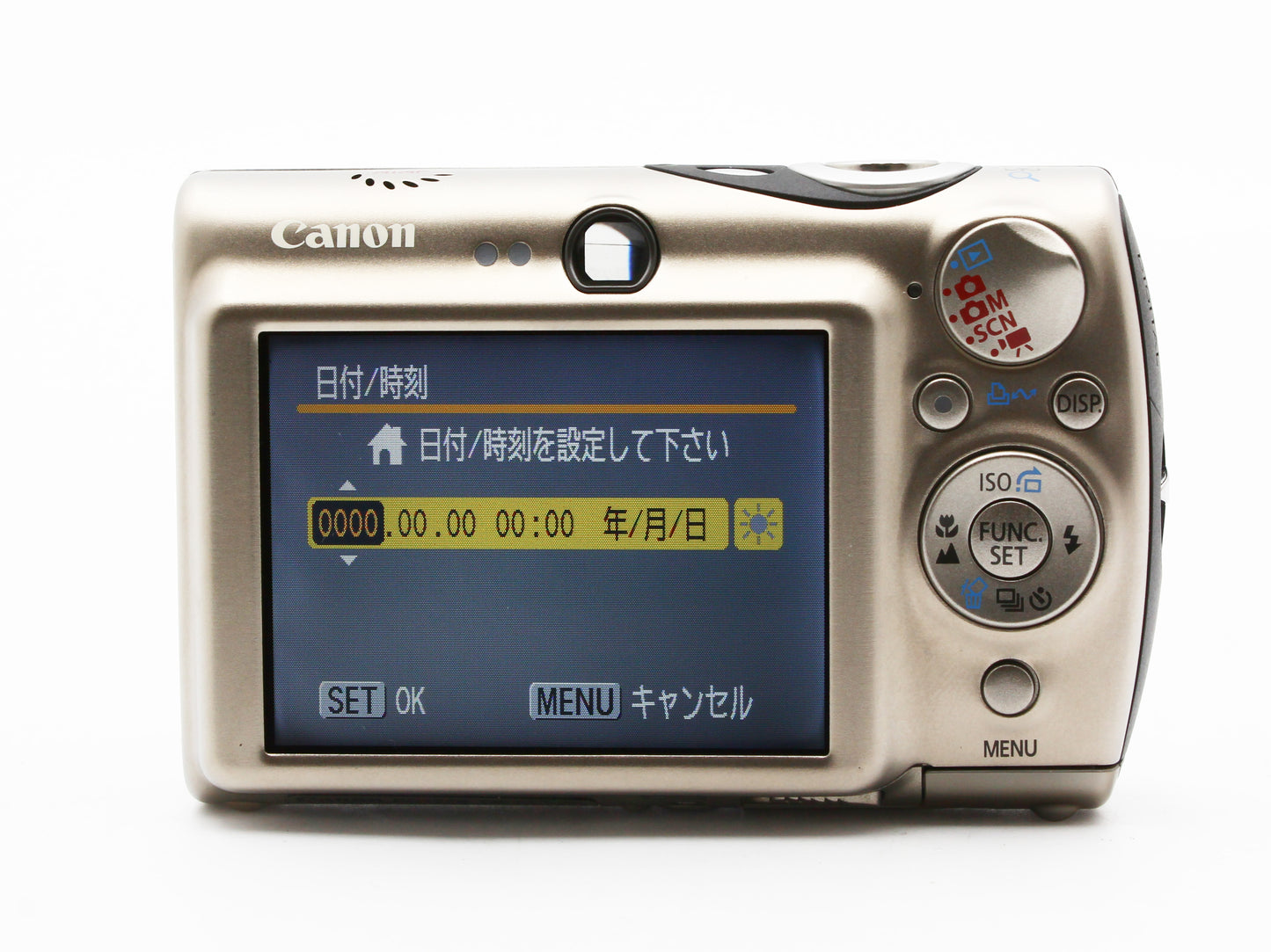 Canon IXY DIGITAL 1000 Titunium 10.0MP Compact Digital Camera from JAPAN【Exc+5】