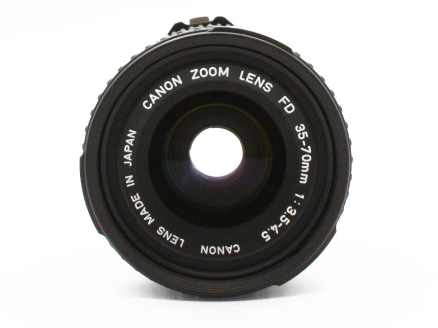 Canon AE-1 35mm SLR Film Camera FD 35-70mm f/3.5-4.5 Lens JAPAN【VeryGood】
