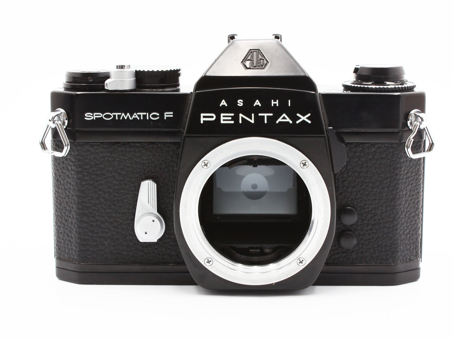Asahi Pentax Spotmatic F Black SLR Super-Takumar 55mm f1.8 Lens【Very Good】