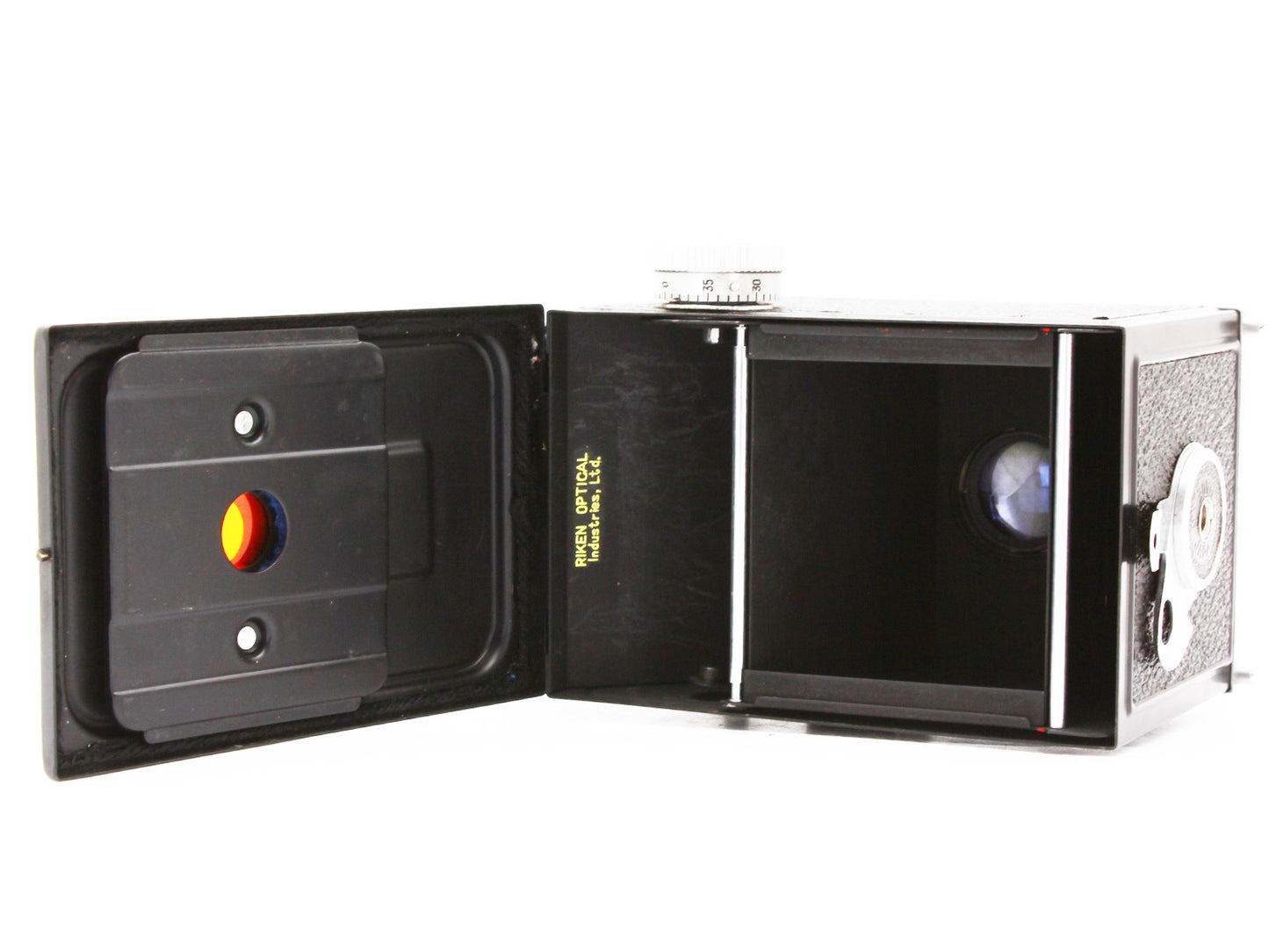 Ricoh Super Ricohflex TLR Camera Anastigmat 80mm f/3.5 Lens from JAPAN【VeryGood】