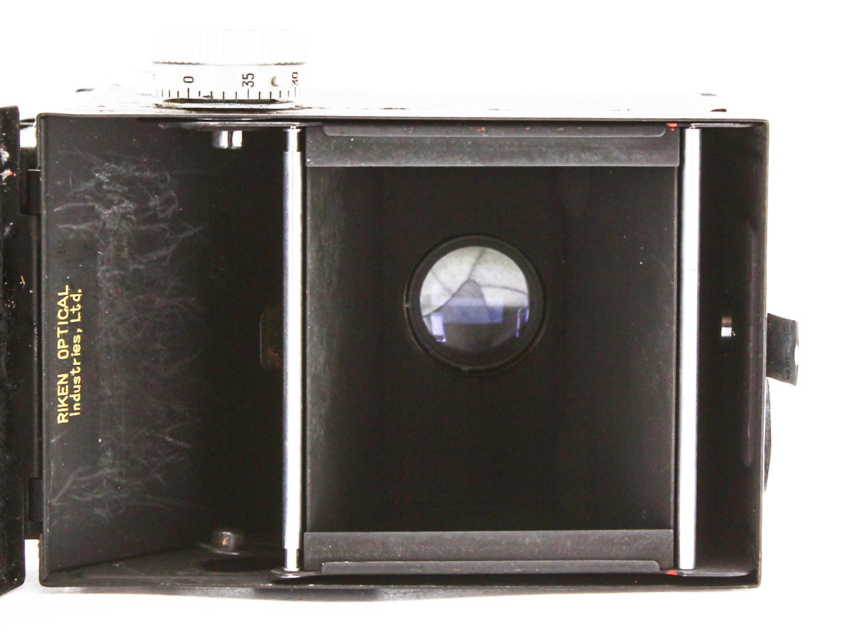 Ricoh Super Ricohflex TLR Camera Anastigmat 80mm f/3.5 Lens from JAPAN【VeryGood】