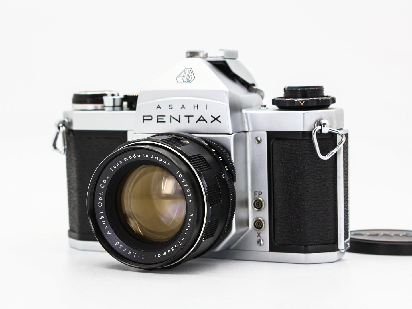PENTAX SV 35mm SLR Film Camera Super-Takumar 55mm f/1.8 Lens JAPAN【As-is】