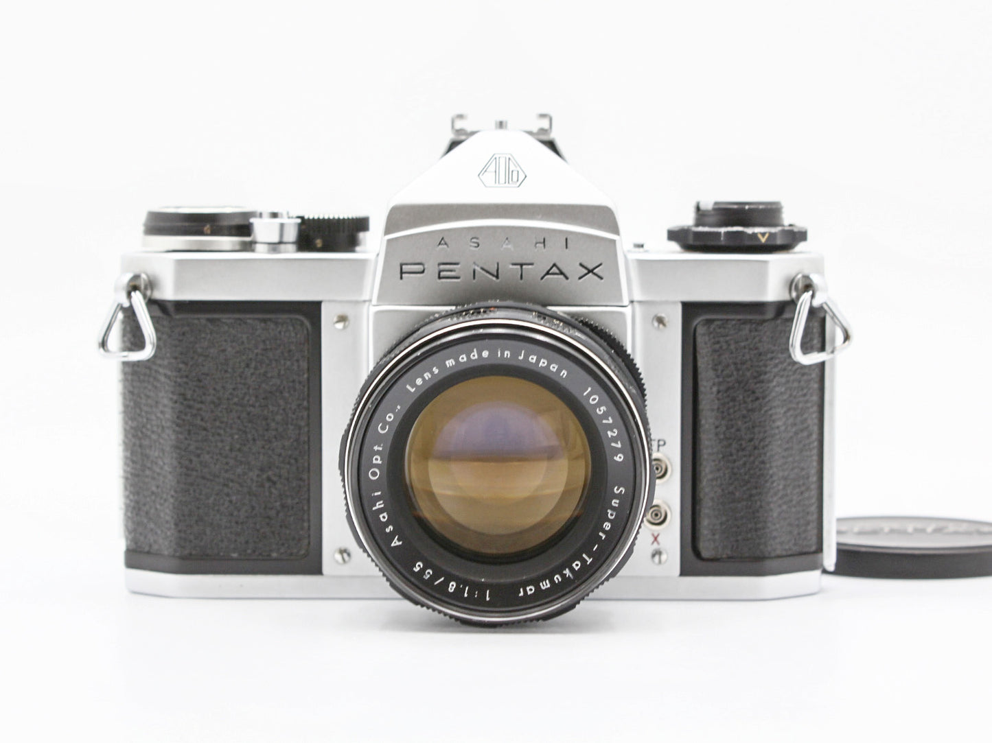 PENTAX SV 35mm SLR Film Camera Super-Takumar 55mm f/1.8 Lens JAPAN【As-is】