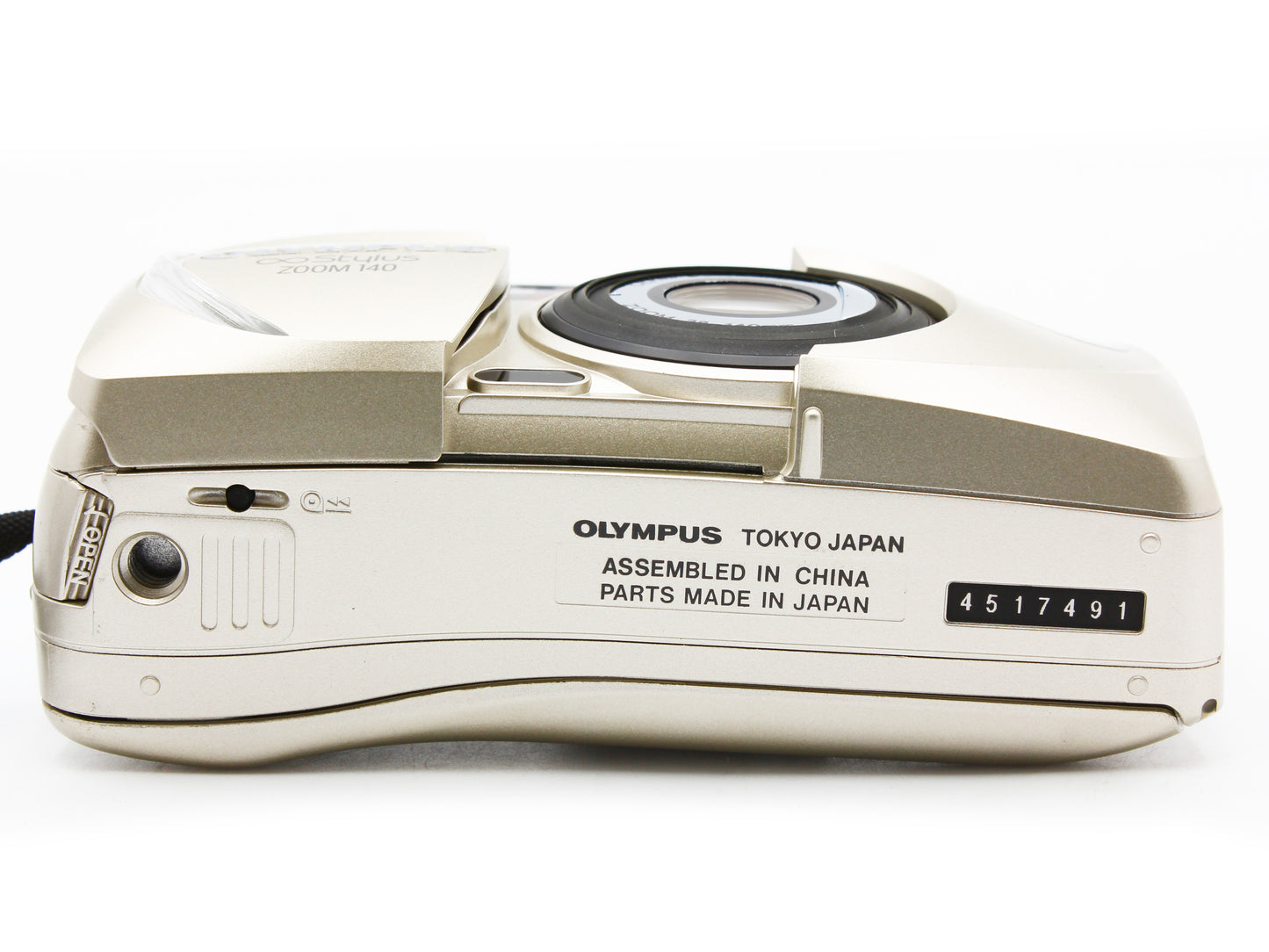 OLYMPUS STYLUS Z00M 140 Champagne Gold 35mm Film Camera from JAPAN【As-is】