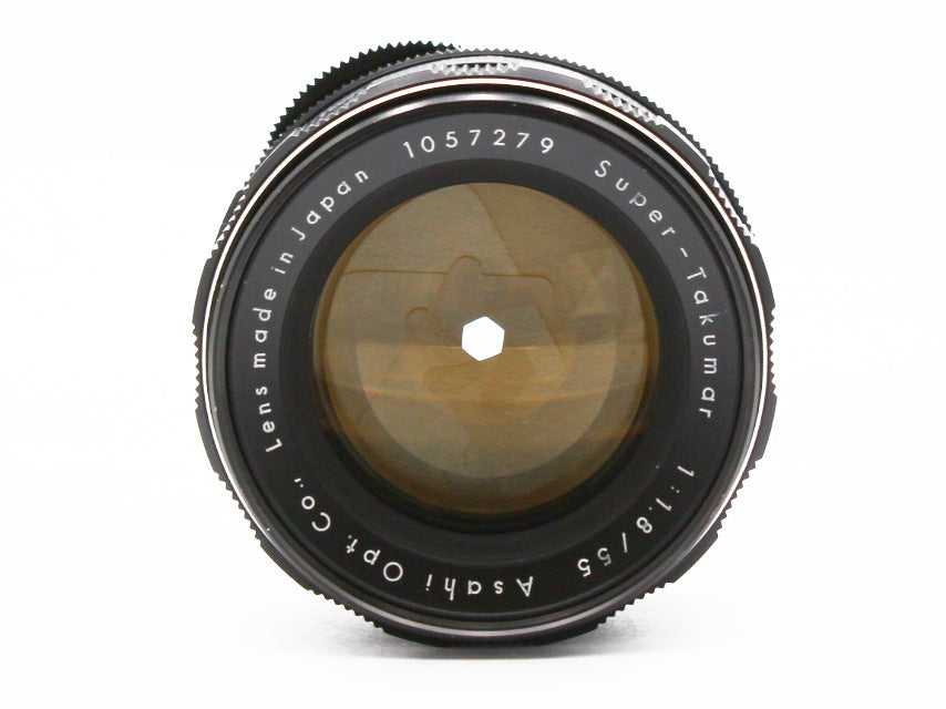PENTAX SV 35mm SLR Film Camera Super-Takumar 55mm f/1.8 Lens JAPAN【As-is】