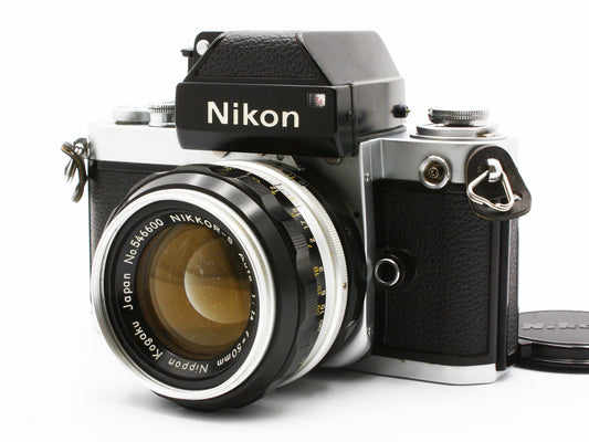 Nikon F2 Photomic SLR NIKKOR-S Auto 50mm f1.4 Lens Japan【As-is】