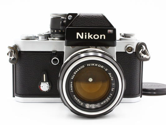 Nikon F2 Photomic SLR NIKKOR-S Auto 50mm f1.4 Lens Japan【As-is】