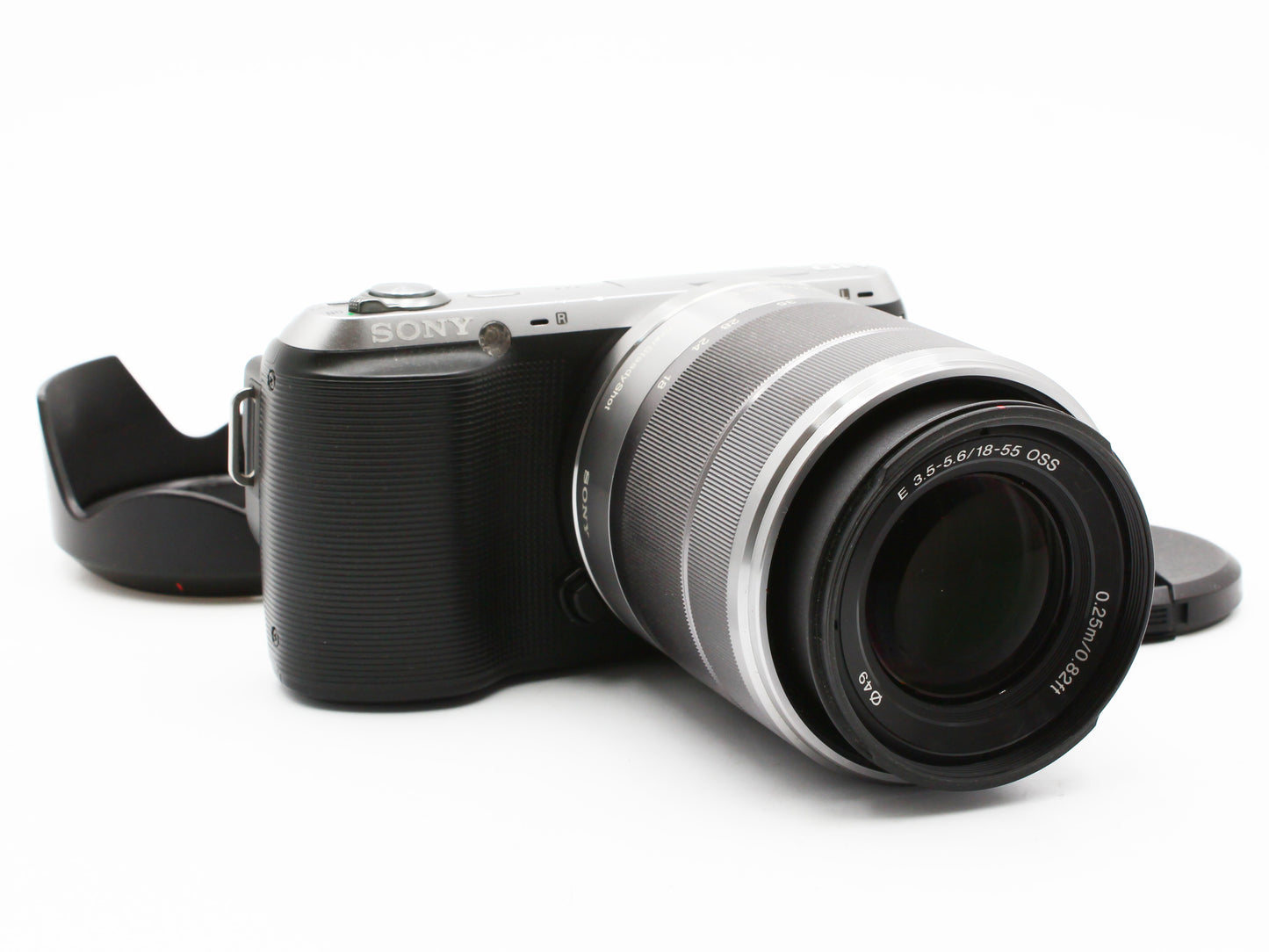 SONY NEX-C3 16.2MP Mirrorless Digital Camera 18-55mm f/3.5-5.6 Lens【Exc+4】