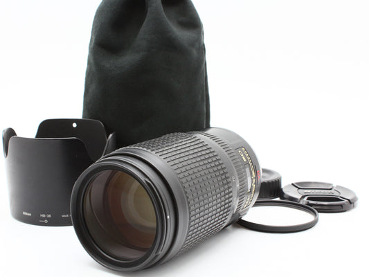 NIKON AF-S NIKKOR 70-300mm f/4.5-5.6G ED VR SWM Lens from JAPAN【Exc+5】