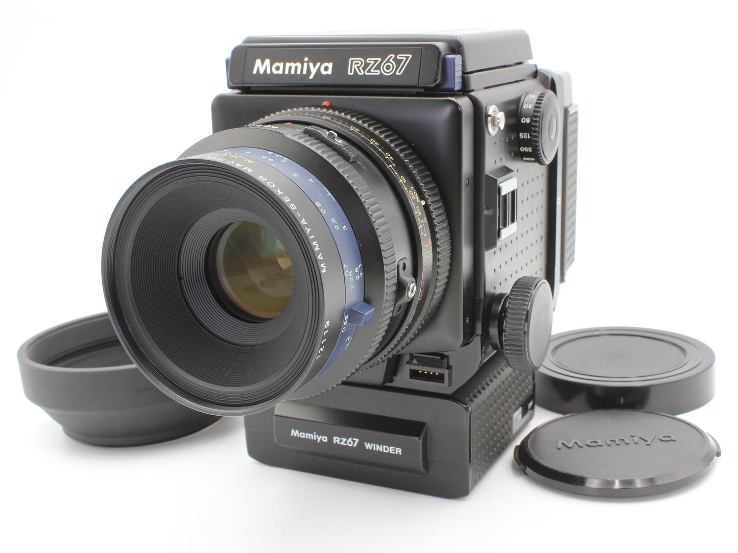 Mamiya RZ67 Pro 6x7 Camera Sekor Z 140mm f/4.5 Lens 120Back Winder【Near Mint】