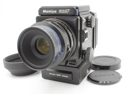 Mamiya RZ67 Pro 6x7 Camera Sekor Z 140mm f/4.5 Lens 120Back Winder【Near Mint】