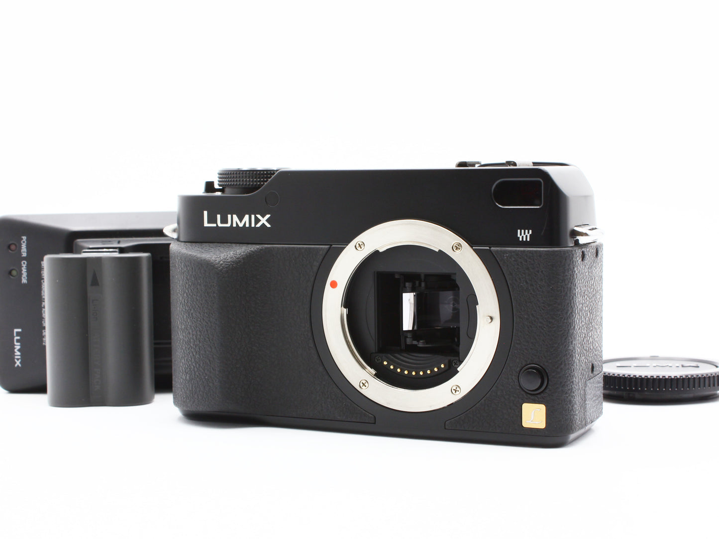 Panasonic LUMIX DMC-L1 Black DSLR Camera Body from Japan【Near Mint】