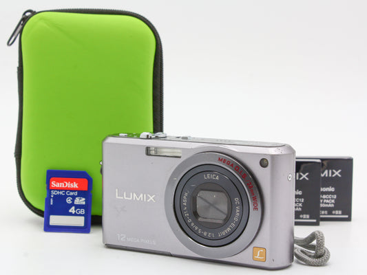 Panasonic LUMIX DMC-FX100 12MP Compact Digital Camera from JAPAN【Exc+4】