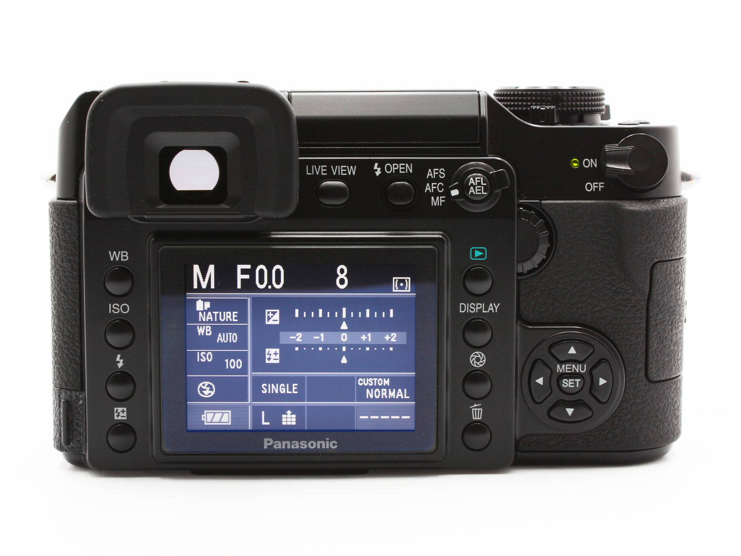 Panasonic LUMIX DMC-L1 Black DSLR Camera Body from Japan【Near Mint】