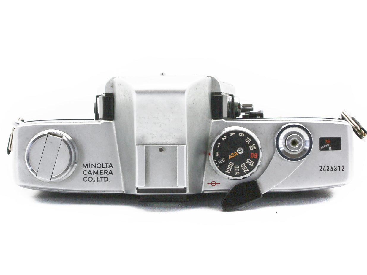 MINOLTA SRT101 SLR 35mm Film Camera MC ROKKOR-PF 58mm f/1.4 Lens JAPAN【VeryGood】